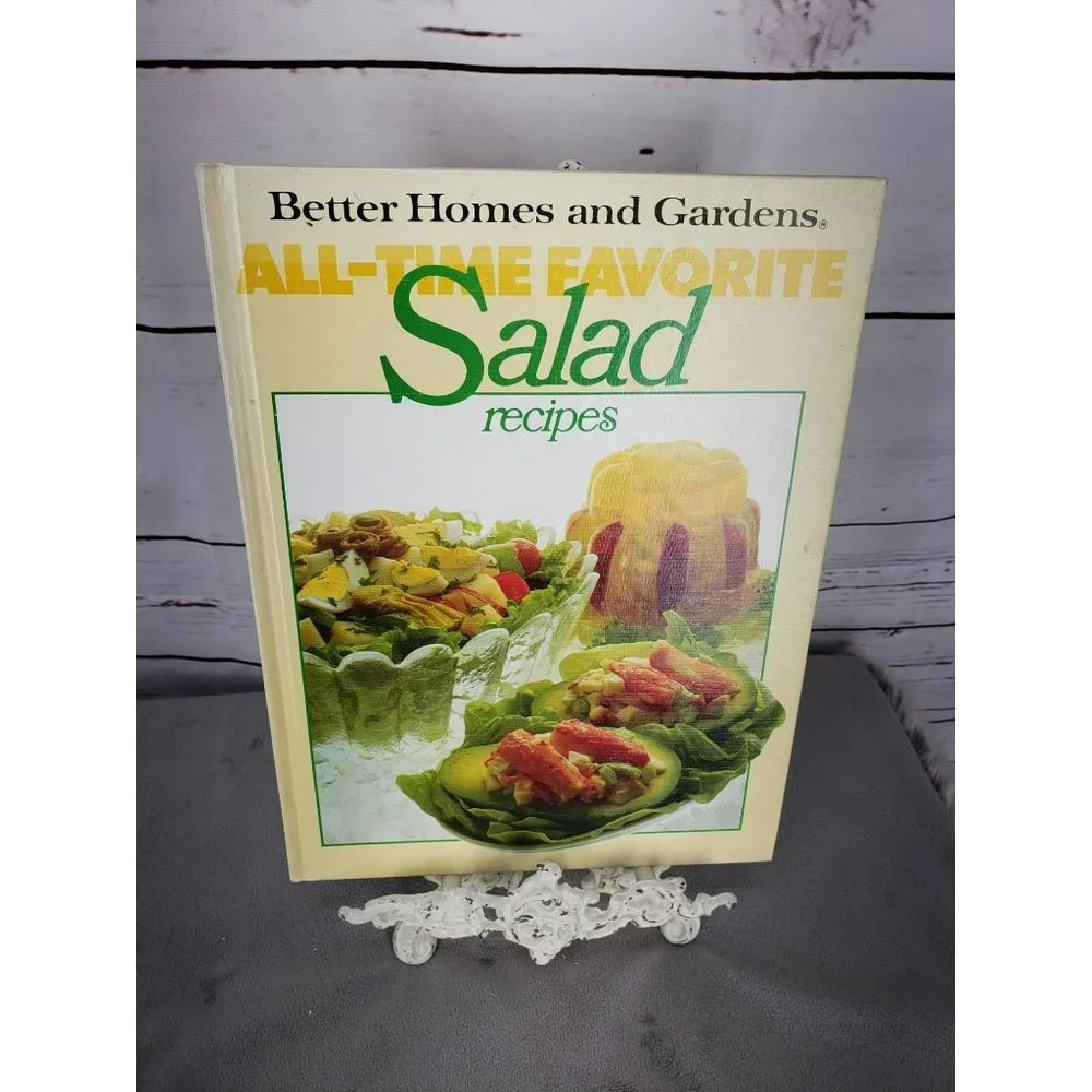 1978 Better‎ Homes and Gardens All-Time Favorite Salad Recipes Hardcover
